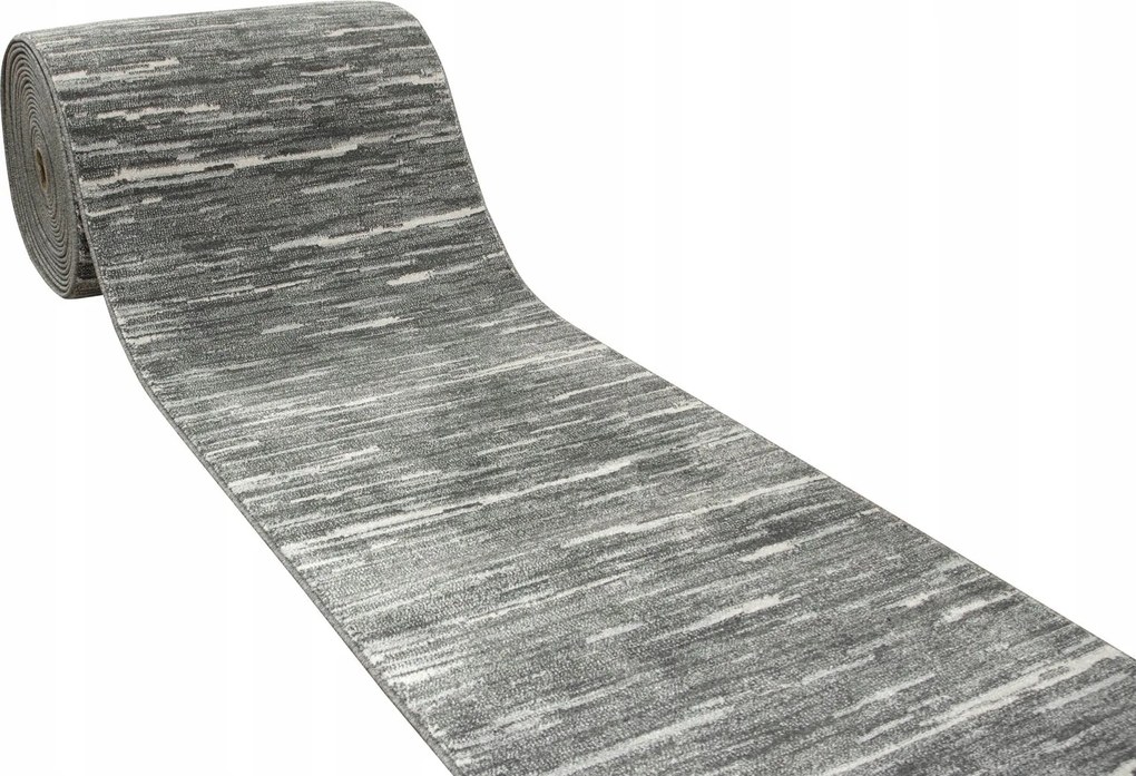 Futószőnyeg Szőnyeg Előszobába 100 cm széles, Csillogó, Puha Csíkos Rúnával