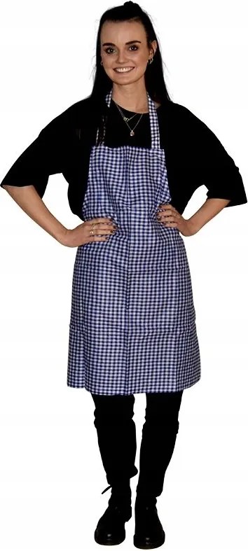 Konyhai Kötény Fehér-kék Kockás Konyhai Kötény Oktoberfest