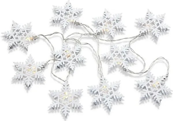 Fényfüzér karácsonyi mintával, izzók száma 10 db, hosszúság 135 cm Prince – Markslöjd