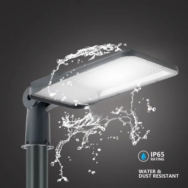 Brilagi-LED kültéri lámpa oszloppal és csuklóval, 4 m URBANLIGHT LED/200W/230V antracit IP65