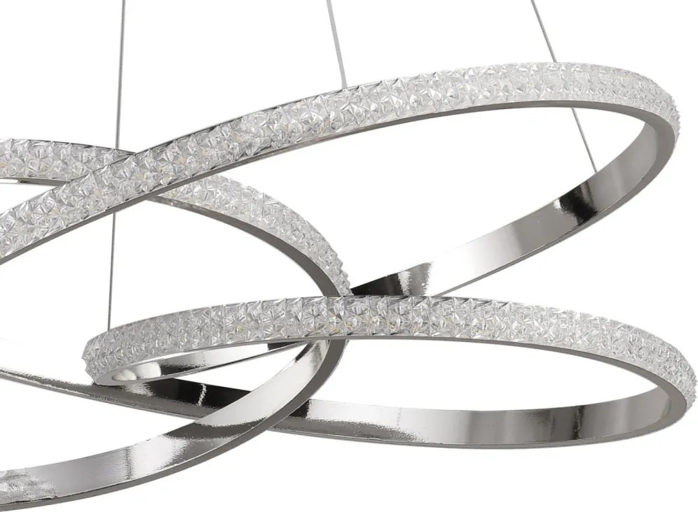LED függesztett lámpa + távirányító 80 W – J4389/CH
