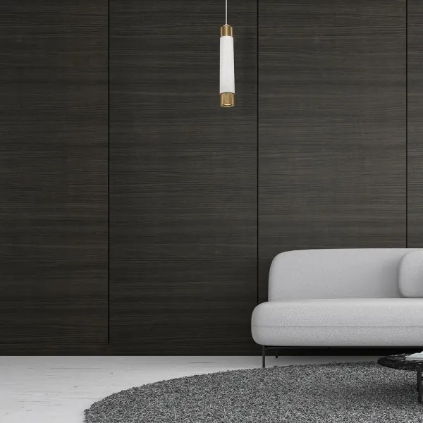 Csillár zsinóron Marble white/brass 1xGU10/8W/230V