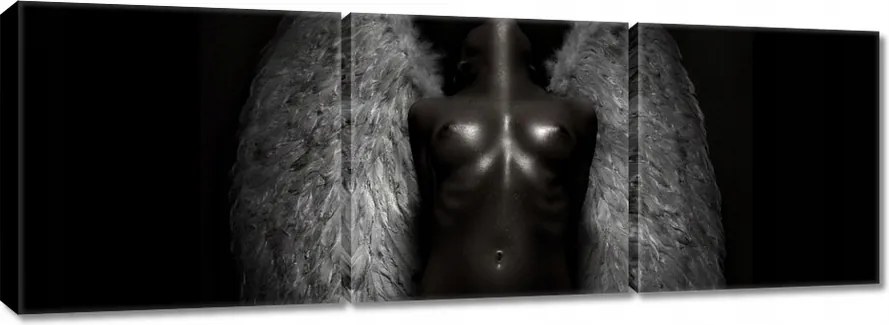 Vászonkép 90x30 Angyali női akt