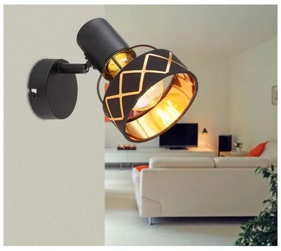 Globo 54040-1 - Fali spotlámpa BLANCA 1xE27/40W/230V