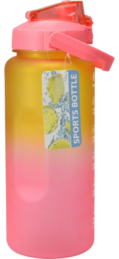 Sport palack, 2 l, rózsaszín