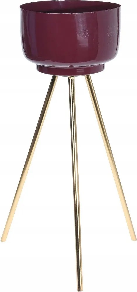 Ipari Virágágyás Piros Fém 24X55 cm