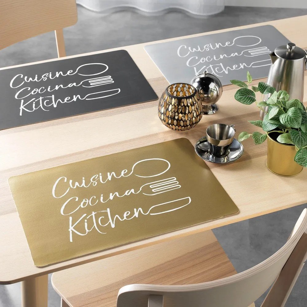 Műanyag tányéralátét 28.5x43.5 cm Cuisina – douceur d'intérieur
