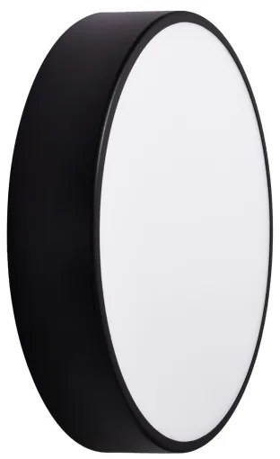 Fürdőszobai mennyezeti lámpa CLEO 3xE27/24W/230V á. 40 cm fekete IP54