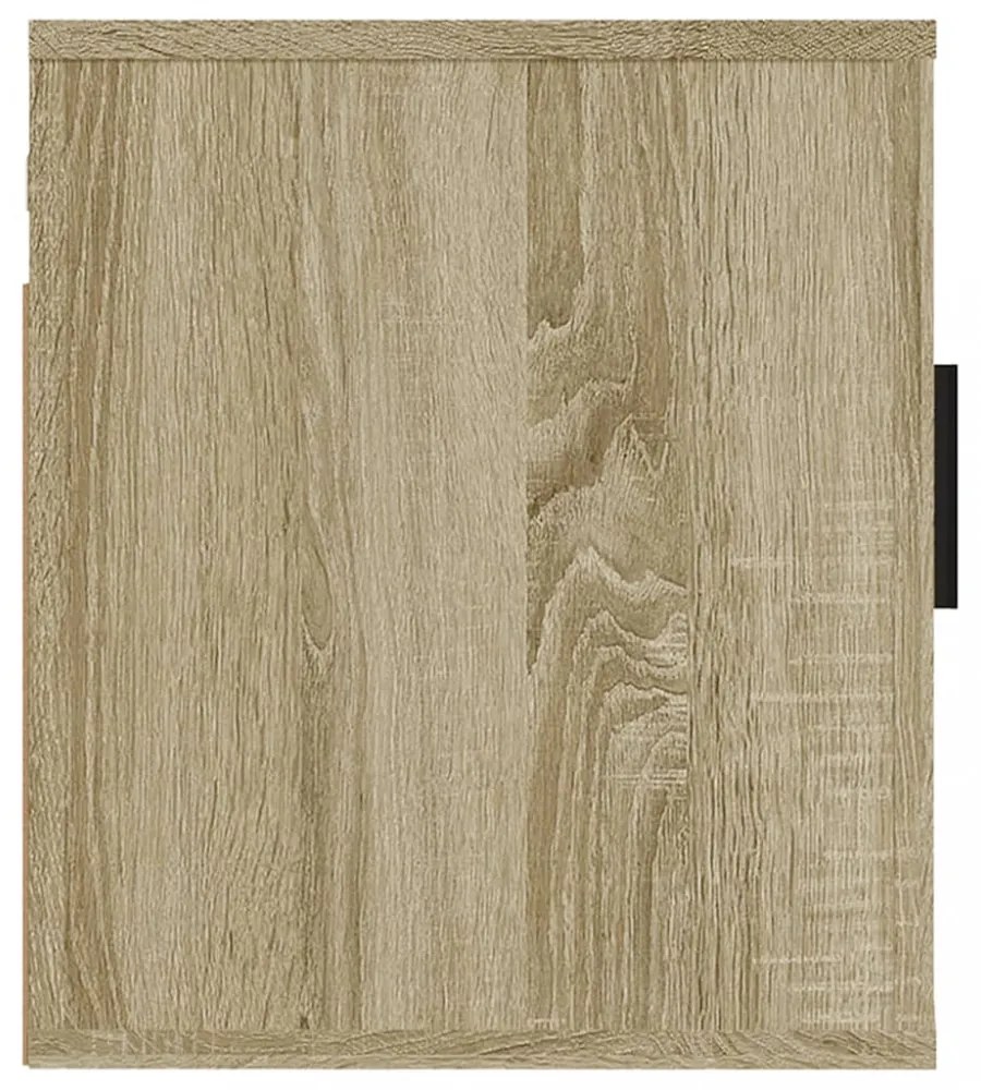 2 db sonoma tölgy fali TV-szekrény 40x34,5x40 cm