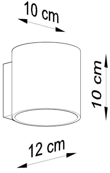 Sollux SL.0490 - Fali lámpa ORBIS 1xG9/40W/230V fa