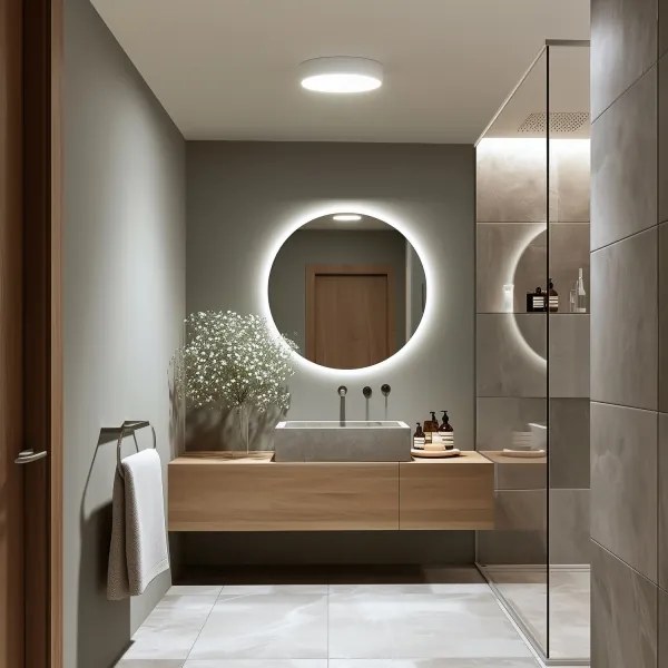 Brilagi - LED fürdőszobai mennyezeti lámpatest POOL LED/24W/230V átm. 30 cm IP54 fehér