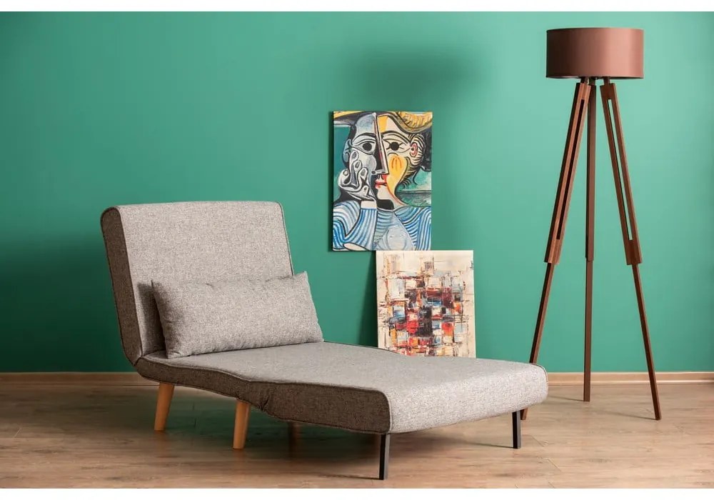 Világosszürke fotel Folde – Artie