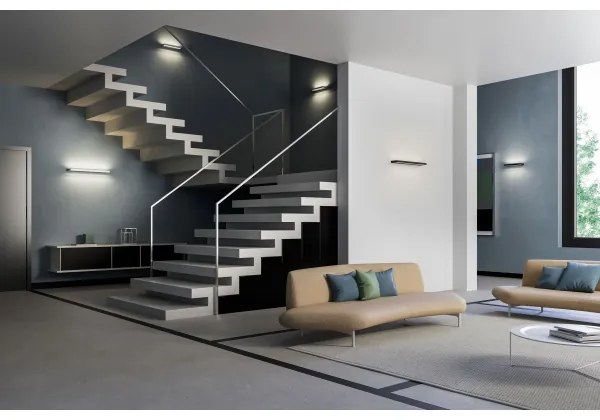 Redo 01-3553 - LED Fali lámpa SEED LED/15W/230V fekete