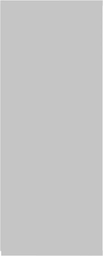 szürke szerelt fa tálalószekrény 105 x 30 x 75 cm