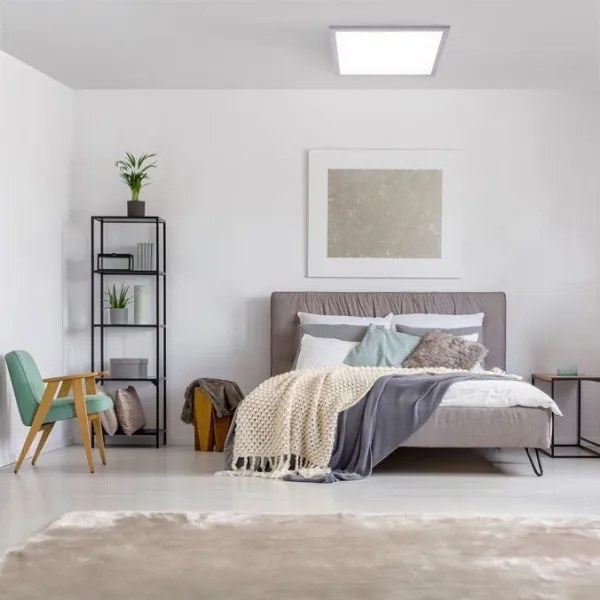 Leuchten Direkt 14754-21- LED Dimmelhető mennyezeti lámpa FLAT LED/20W/230V + távirányító