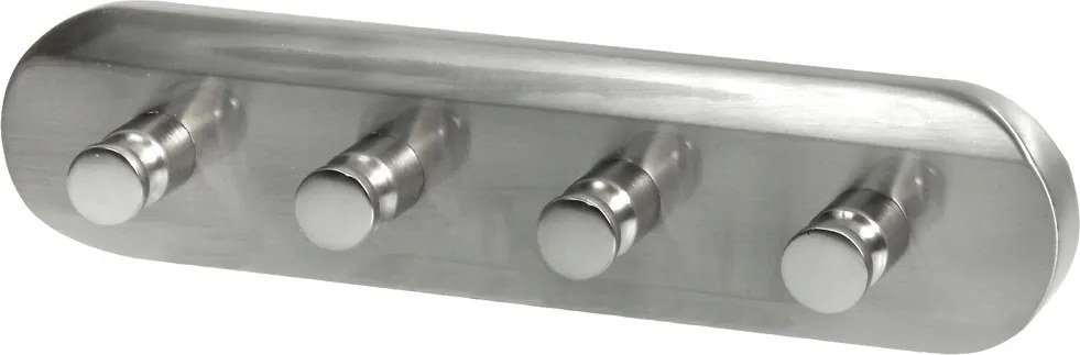 Fürdőszobai akasztó Bisk Virginia 72142 4 férőhelyes szatén