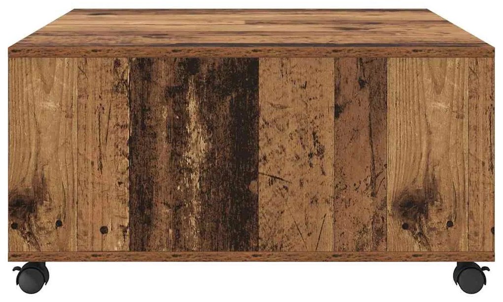 Dohányzóasztal Régi fa 75 x 75 x 38 cm Faanyag