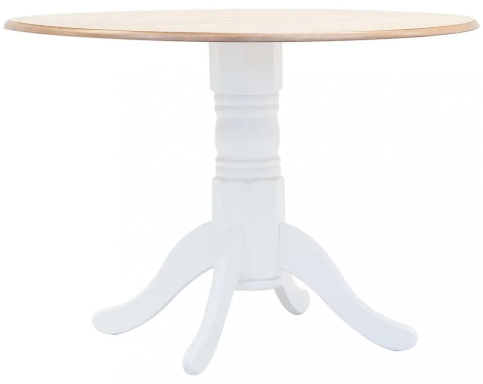 5 db fehér és barna tömör kaucsukfa étkezőszett