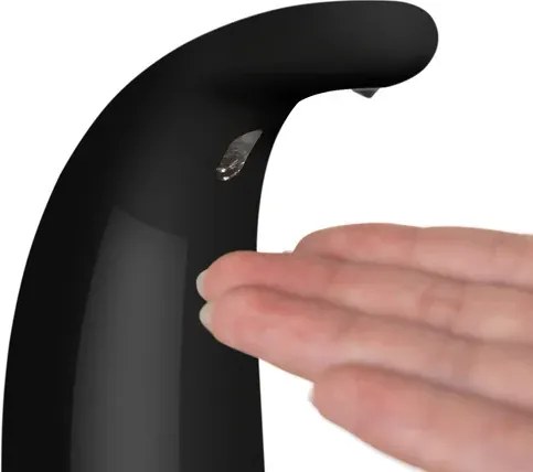 Érintés nélküli szappanadagoló - Ruhhy - fekete