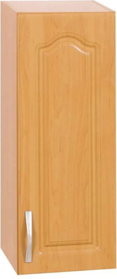 Konyhaszekrény, felső, jobb, égerfa LORA MDF NEW KLASIK W30 / 735