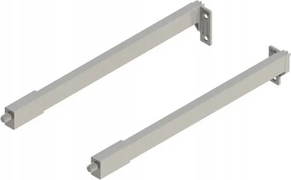 Antracit reling Slim H89 vagy H121 fiókhoz L350 hosszúságban