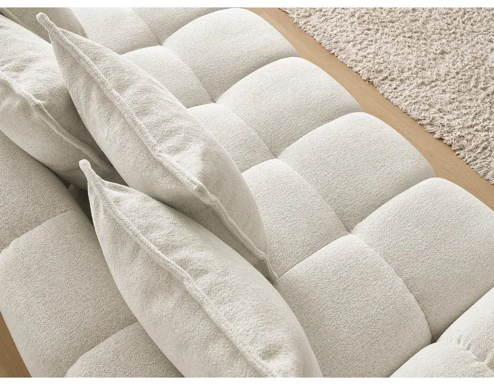 Fehér zsenília kanapé 278 cm Everest – Bobochic Paris