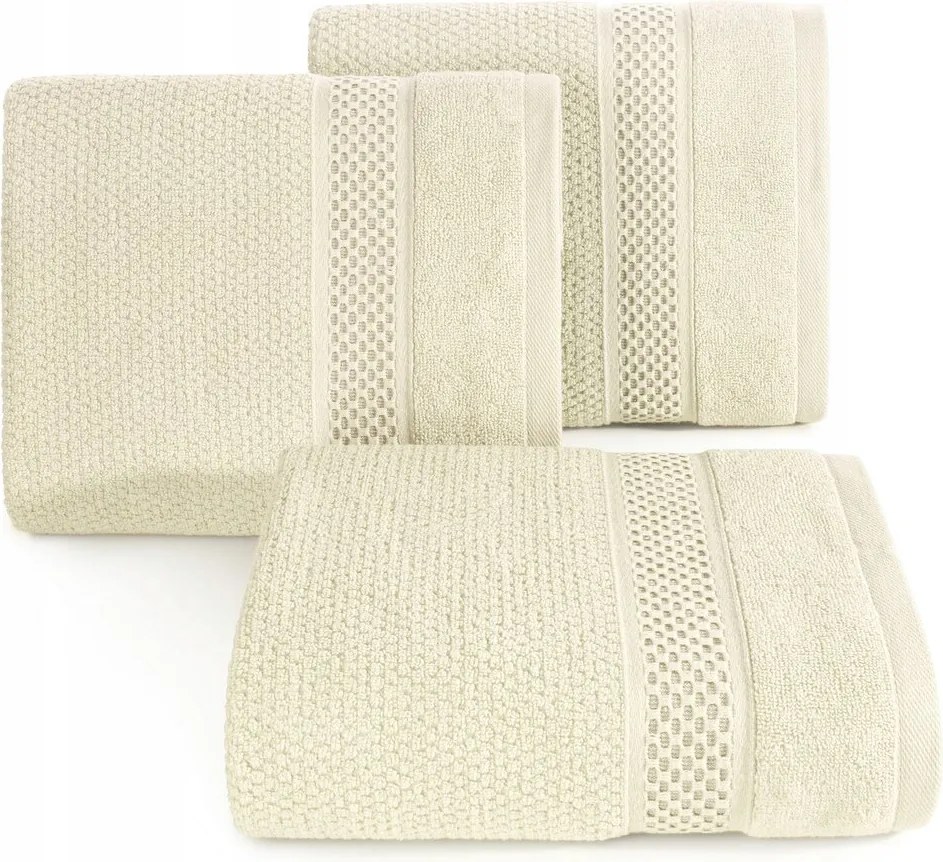 Danny pamut törölköző 50x90 Eurofirany krémszínű