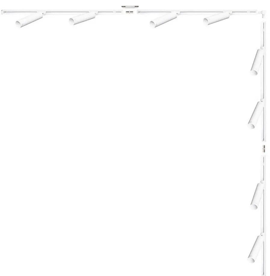 Zuma Line 3589 - Spotlámpa LULU sínrendszerhez, 8xGU10/35W/230V, fehér