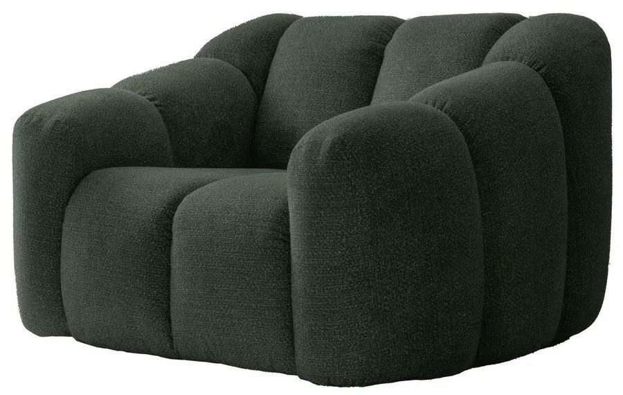 Sötétzöld fotel Shell – Miuform