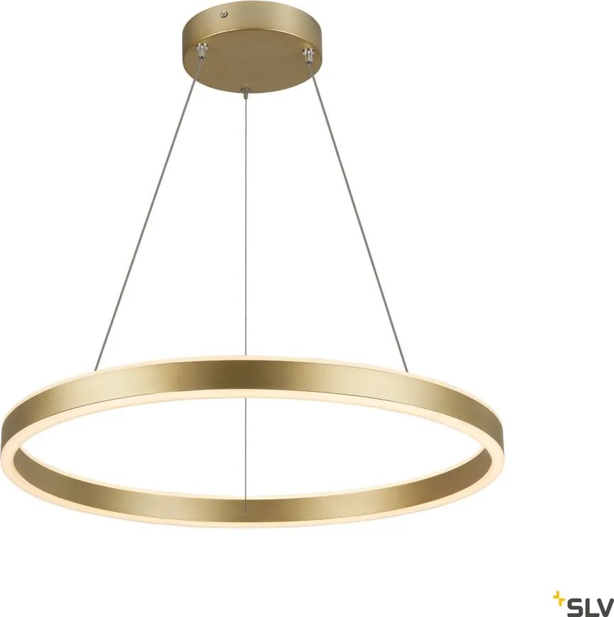 SLV 1005177 ONE Modern Led Függesztett Lámpa Sárgaréz LED IP20