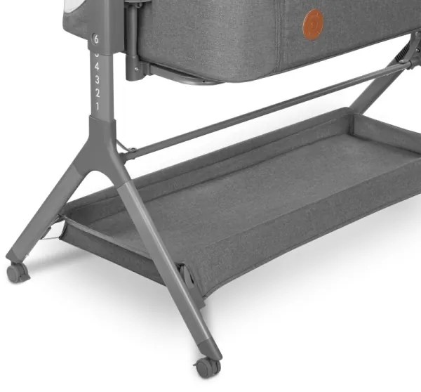 Lionelo - 3 az 1-ben LEONIE PLUS gyerekágy, szürke