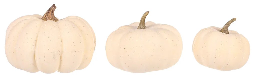 Tök krémszínű műanyag, 3 db