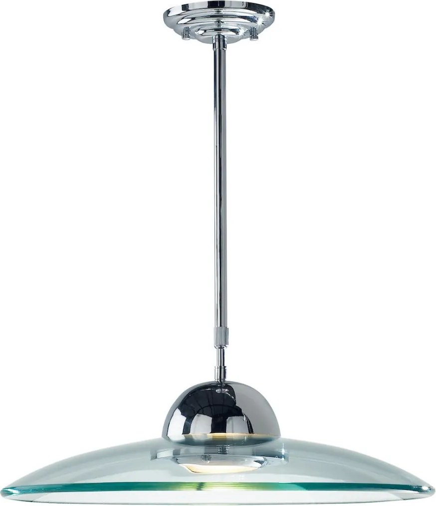 DAR LIGHTING HEM8650 HEMISPHERE Modern Függesztett Lámpa Csiszolt Króm R7s IP20