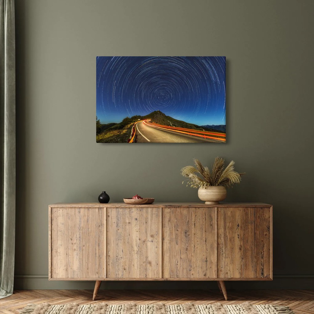 Forgó csillagok képe (90x60 cm)