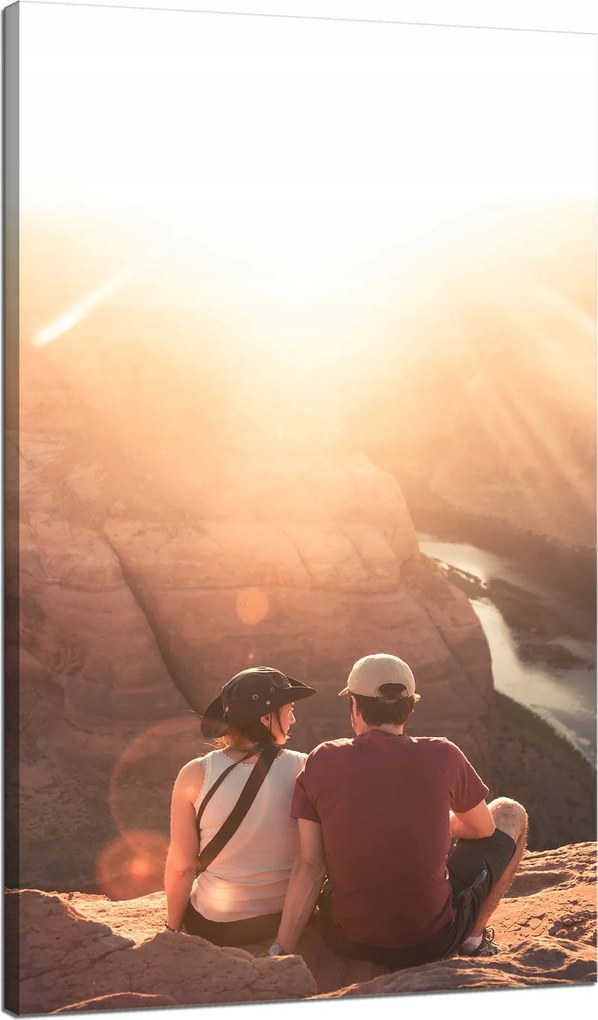 Vászonkép Grand Canyon Pár Nap Folyó 70x120