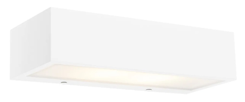 Design téglalap alakú fali lámpa fehér 25 cm - Houx