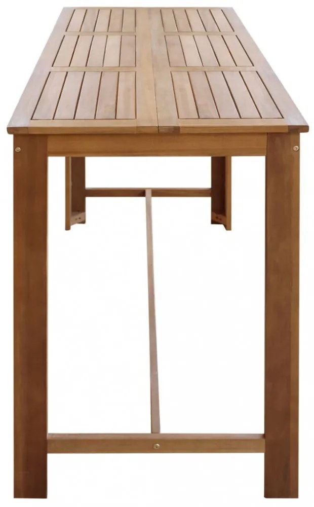 tömör akácfa bárasztal 150 x 70 x 105 cm