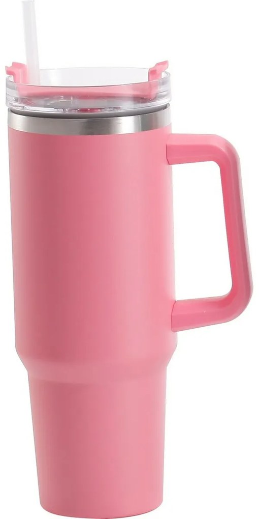 Termo bögre 1,2 l, rózsaszín