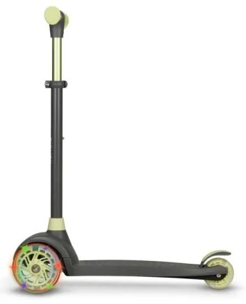 Lionelo - Gyermek roller JESSY szürke/zöld