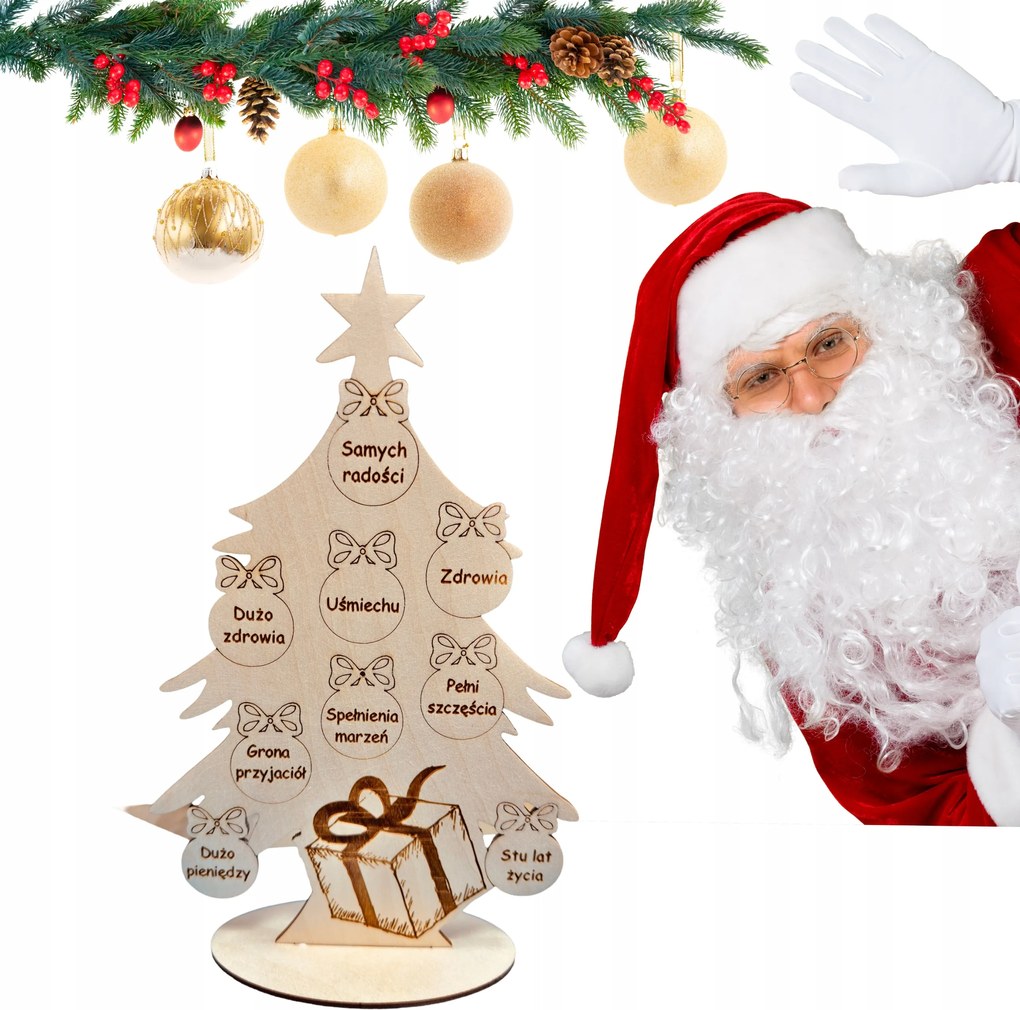 Karácsonyi ajándék jókívánságokkal szeretteinek, karácsonyra.