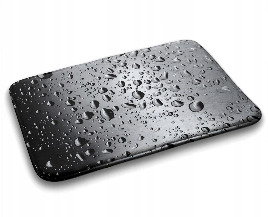 Prémium fürdőszobaszőnyeg Esőcseppek 75x45 cm