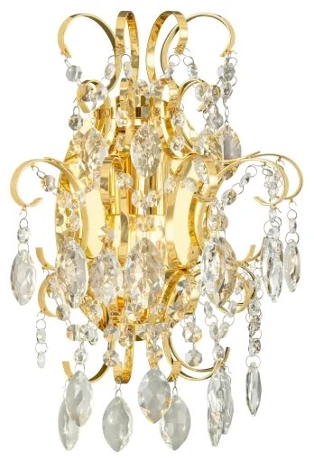 Eglo 39604 - Fali lámpa FENOULLET 1xE14/25W/230V arany