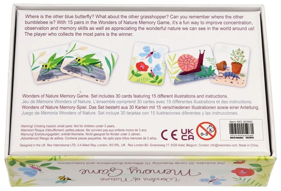 Társasjáték Wonders of Nature – Rex London