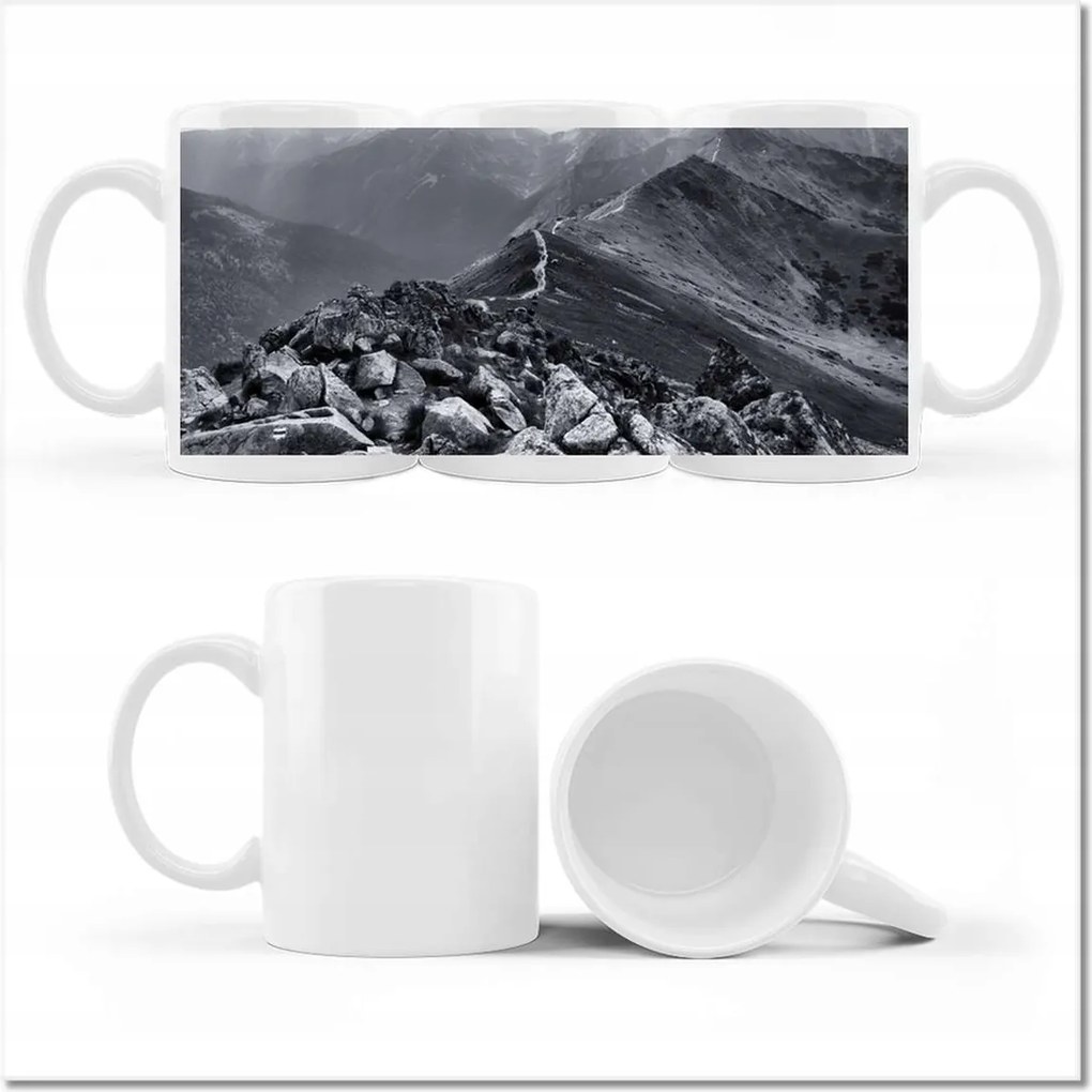 Fényképes bögre A Tátra főcsúcsa