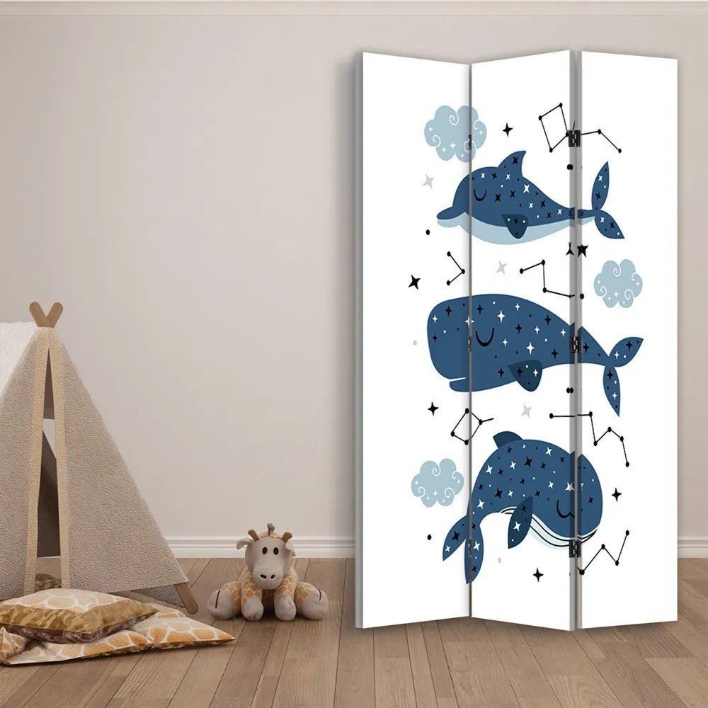 Gario Paraván Ocean friends Méret: 110 x 170 cm, Kivitelezés: Parafa paraván