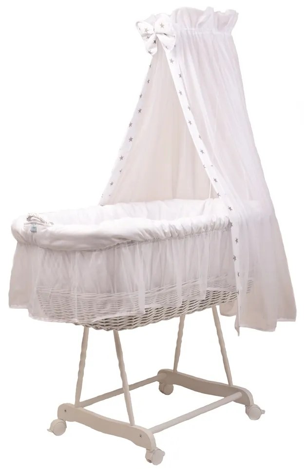 Mózes kosara fehér csillagok