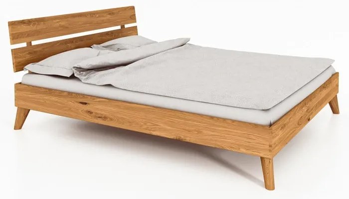 Tölgyfa franciaágy 160x200 cm Greg 2 - The Beds