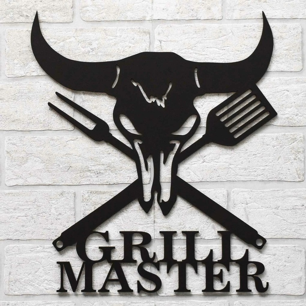 Konyhai fali dekoráció - Grill Master