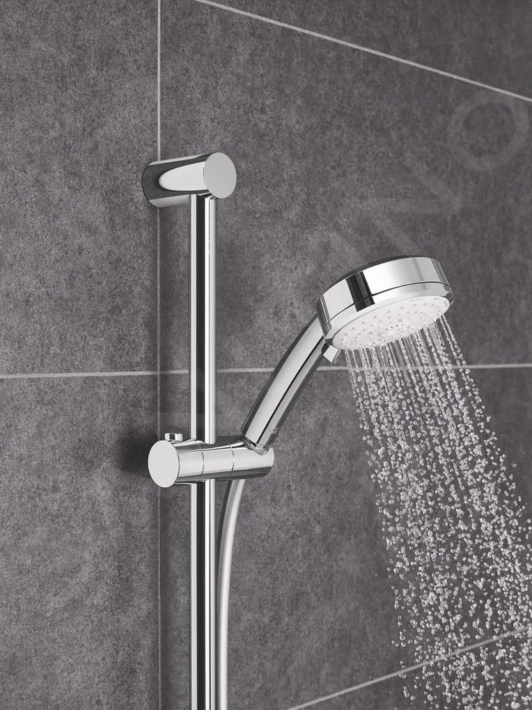 Grohe Grohtherm 800 Cosmopolitan - Zuhanygarnitúra fali termosztáttal, 2 fúvóka, króm 34768000