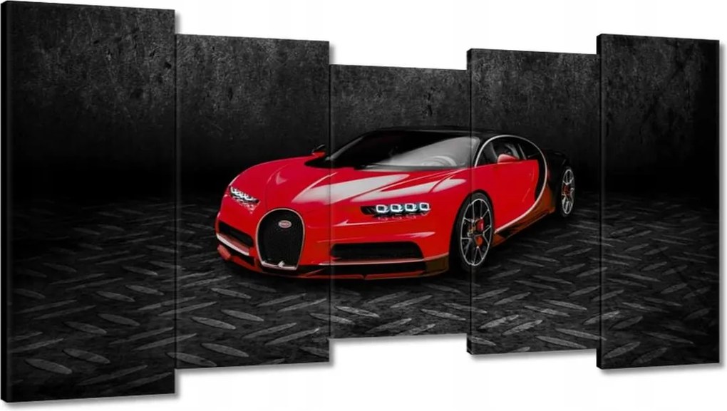 Vászonkép 150x80 Piros sportautó
